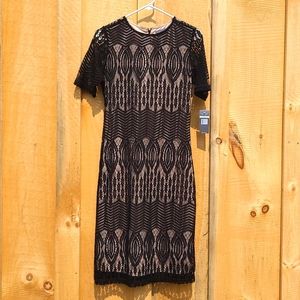 NWT Black Lace Dress sz 4